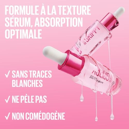 MAYBELLINE NEW YORK - Grippy Serum - Base De Teint Perfectrice - Fixe Le Maquillage Pendant 24H - Texture Ultra-Fondante - Enrichie En Niacinamide & Aloe Vera - Technologie Serum-To-Grip - 30 ml - Image 7