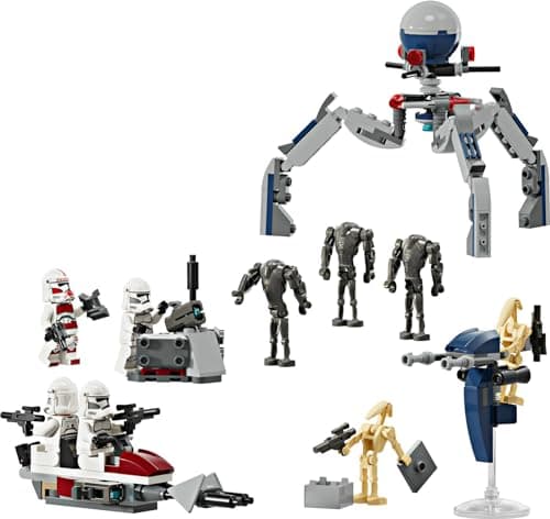 Lego Star Wars Set: 75372 Clone Trooper & Battle Droid Battle Pack, 75359 Clone Trooper from 332nd Company Battle Pack & 75345 501st Clone Troopers Battle Pack - Image 4