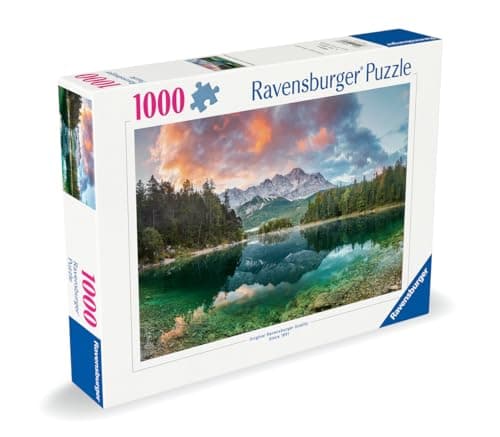 Ravensburger - Landscape Puzzle 1000 pieces - Nature Puzzle - Lake Eibsee, Germany - From 14 years old - 12000358 - Image 3