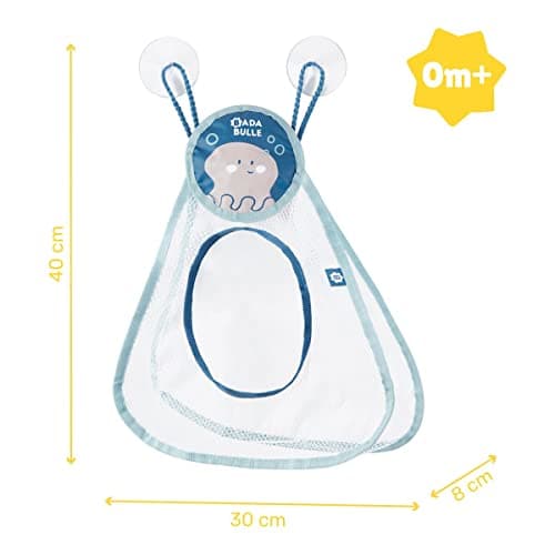 Badabulle Bath Net Baby Toy Organizer with 2 Large Suction Cups - Image 5