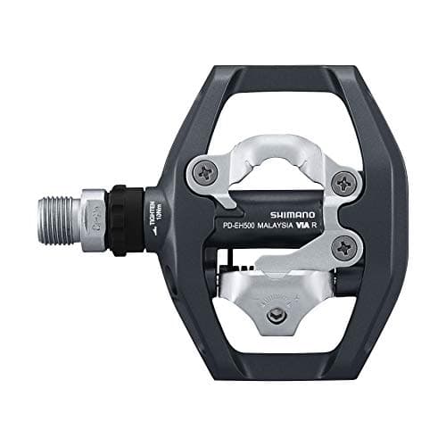 Shimano PDEH500 Pièces de vélo Mixte Adulte, Noir, 9/16 inches - Image 4