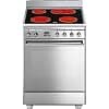 Cooker SMEG cx68 cm8 Stand stainless steel bäter Zone 60 cm Electric cooking stove Cooking - Image 2