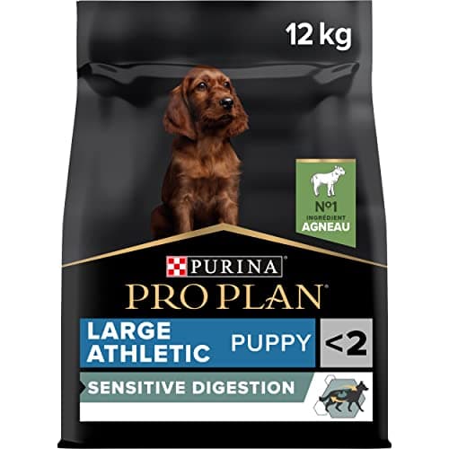 PURINA PRO PLAN | Sensitive Digestion | Complete Dry Food for Large Puppies & Athletic Building | Promotes a Healthy Digestive System | Rich in Lamb | Dry Food | 12 kg Bag - Image 2