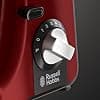 Russell Hobbs Multi Mixer [kneader, mixer & blender] Desire Red (3 whisks: heavy pasta mixer, dough hook, stainless steel whisk, 1.5L blender bowl, 10 speeds, anti-spatter) 23480-56 - Image 3