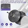 Vacuum Cleaner Ball Wheel + Vacuum Head Connector For Dyson V10 V11 V15 100W High Torque Suction Head Roller Replacement - Image 4
