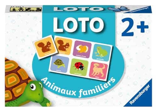 Ravensburger - Educational Game - Lotto - Pets - A First Educational Game Mixing Observation, Association and Memorization - From 2 Years - 24145 - Image 2