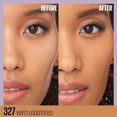 Maybelline New York - Fond de Teint Liquide Longue Tenue - Ultra-Résistant - Fini Mat Lumineux - Enrichi en Acides Aminés - Tous les Types de Peau - Superstay 30H Lumi-Matte - Teinte : 327 - 35ml - Image 5