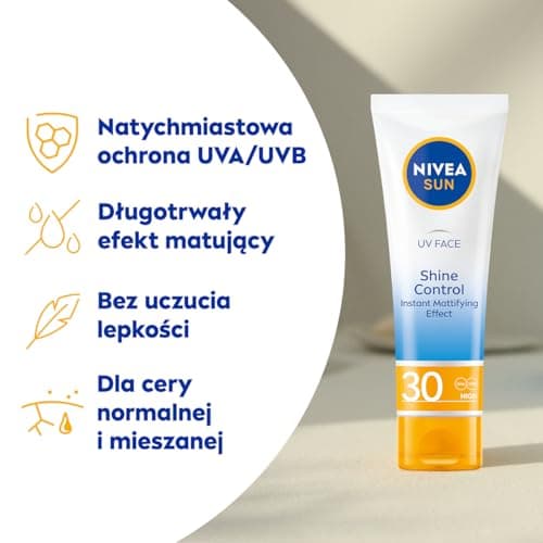 NIVEA Crème pour le visage mat Sun avec protection élevée SPF 30, 50 ml - Image 5