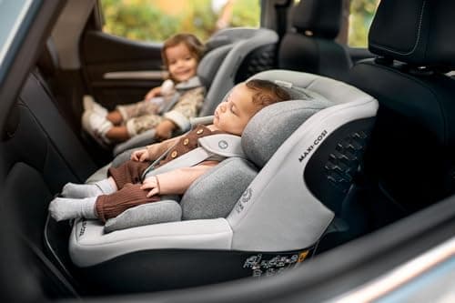 Maxi-Cosi Mica Pro Eco i-Size 360° Swivel Car Seat, 0-4 Years (40-105 cm), ClimaFlow, G-CELL Side Impact Protection, 100% Recycled Fabrics, Adjustable Headrest, ISOFIX, Authentic Black - Image 7