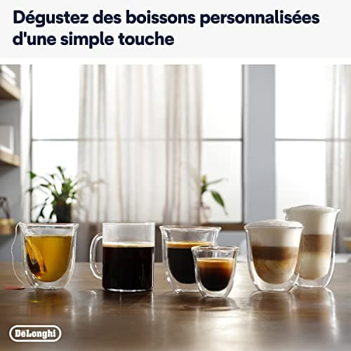 De'Longhi Magnifica Evo, Coffee and Cappuccino Machine with Grain Grinder, ECAM292.81.B, Black - Image 6