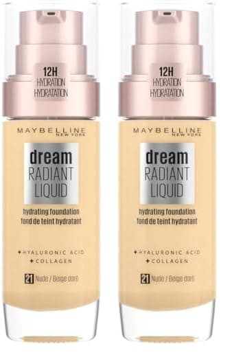 Maybelline New York - FPS13 - Dream Satin Liquid - Golden Beige (21) - 30 ml (Pack of 2) - Image 3