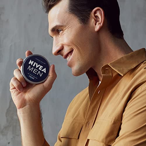 NIVEA MEN 100 Years Retro Edition Cream (75ml), Nourishing Skin Cream for Intense Hydration, Skin Care for Men Ideal for Body, Face and Hands - Image 4