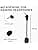 kwmobile Microphone de remplacement compatible avec Corsair HS50 HS60 HS60 Pro HS70 HS70 Pro HS75 - Micro de rechange pour casque audio casque gaming - noir - Image 5