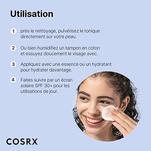 Cosrx AHA/BHA Clarifying Treatment Toner | Lotion Tonique Toner exfoliant pour le visage pour les points blancs, les pores et la peau inégale | 150 ml / 5,07 fl.oz - Image 7