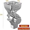 All-Metal Grain Grinder for KitchenAid Blender, 12 Speed Adjustable Flour Grinder for Kitchenaid, Suitable for Wheat Corn Oats Nuts - Image 3
