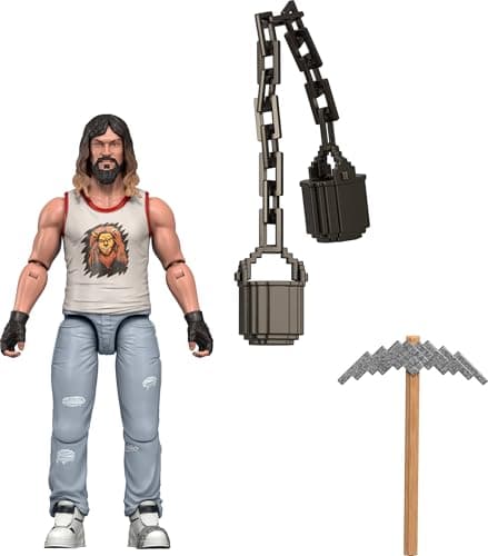Mattel Minecraft Action Figures and Accessories Set, Collectible Garrett Action Figure and Accessory Set, 3.25" Scale - Image 2
