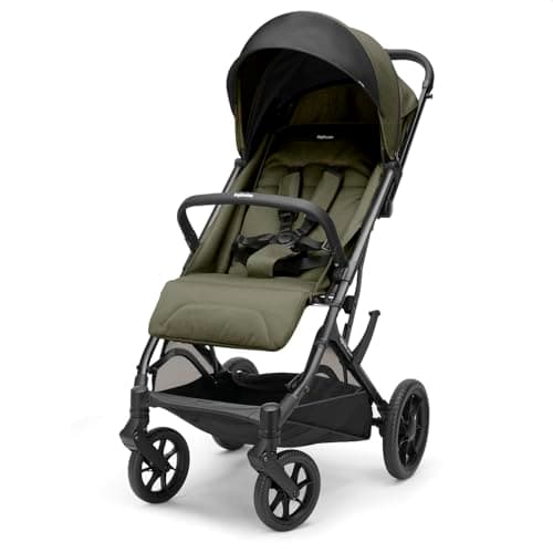 Inglesina Zenit 2 Poussette, Sequoia Green, Compacte et Légère, Jusqu’à 22 kg, Dossier Inclinable 170°, Roues avec Suspension, Assise Spacieuse, Exclusivité Amazon - Image 3