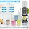 GoMaihe 4 PCS Ice Cream Containers For Ninja Creami Ice Cream Maker: Accessories For Ice Machines For NC301 NC300 NC299AMZ Series - BPA Free - Dishwasher Safe - Image 4
