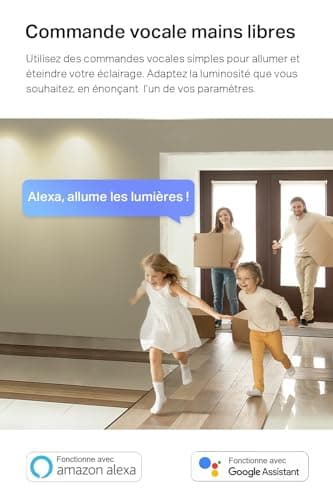 Tapo Ampoule Connectée WiFi, Ampoule LED GU10 Multicolore 2200K-6500K, Dimmable 350 Lumens, 3.7W équivalent à 50W, Compatible avec Alexa et Google Home, Economie d'énergie, L630(2-pack) - Image 6