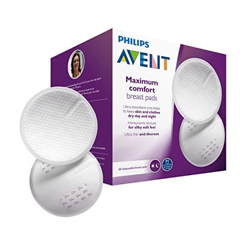 Philips Avent SCF281/02 Steam Microwave Sterilizer, Eliminates 99.9% of Bacteria, Sterilises in 2 Minutes & SCF254/61 60 Disposable Nursing Pads - Day and Night - Image 6