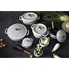 STAUB 40501-421 STAUB-11023107-COCOTTE Oval 23 cm White Truffle, Cast Iron, Multicolor, One Size - Image 5
