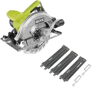 Pack RYOBI Circular Saw - RCS1400-G - 1400W - 66mm - Cutting Guide - RAK03SR