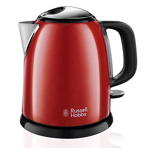 Russell Hobbs 24992-70 Colours Plus Electric Kettle Red (1L, Fast Boiling, Perfect Flow, Visible Water Level, Anti-Limescale Filter, Energy-Saving) - Image 6