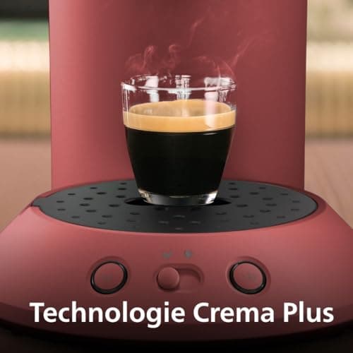 Senseo Original Plus Coffee Pod Machine, Coffee Boost Technology, 2 Cups at a Time, Recycled Plastic, Soft Red (CSA210/35) - Image 7