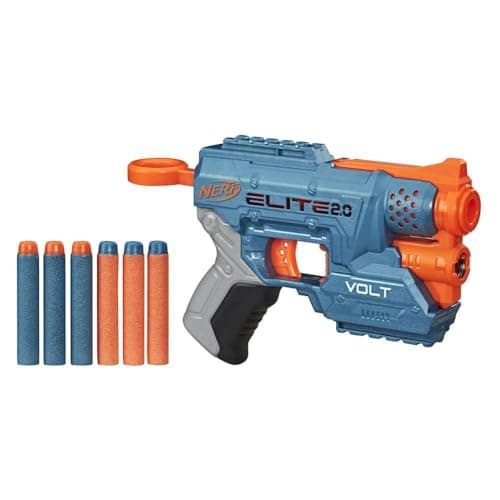 Nerf Elite 2.0 Volt SD-1 Electric Blaster with Light Beam and 6 Foam Darts, Toy for Kids, Girls and Boys, Birthday Gift Idea for Ages 8 and Above - Image 5