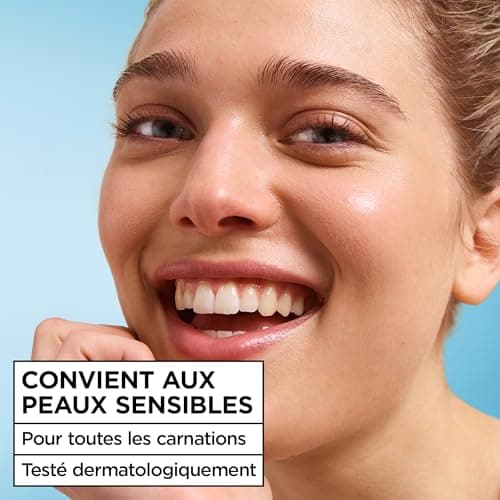 GARNIER - Hyaluron - Crème Sorbet Hydratante Repulpante Fresh et Plump - Crème Visage à l'Acide Hyaluronique + Niacinamide - Peau 83% Plus Rebondie et 100% Plus Lisse - Tous Types de Peaux - 85 ml - Image 6