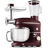 Berlinger Haus Food processor, 1500 W, 5.5 litre stainless steel bowl, meat grinder with tray and sausage filler, 3 pasta accessories, 1.5 l glass mixing bowl incl - Image 2