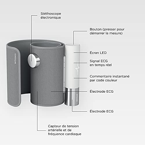 Withings BPM Core - Connected Blood Pressure Monitor with Electrocardiogram and Electronic Stethoscope - Image 6