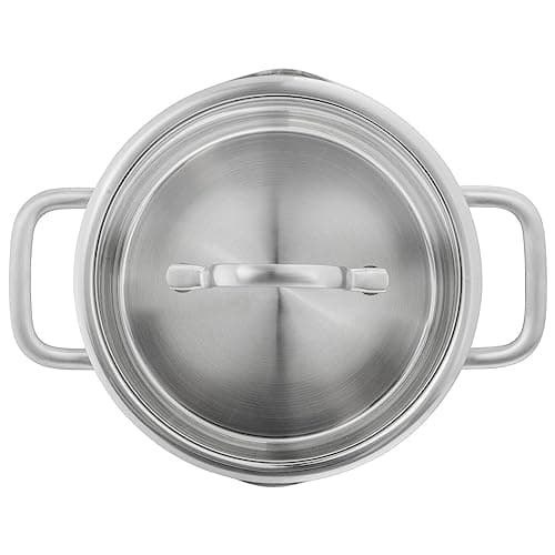 ZWILLING Ensemble de casseroles, 5 pièces, 4 couvercles Verseur, Acier Inoxydable 18/10, Adapté Induction, série TrueFlow - Image 5