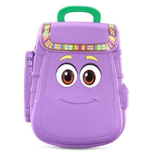 VTech - Dora The Explorer Educational Backpack - Sakado Magic Slate with interactive pen La Carte, 12 Dora Activities and Games - Gift for Children from 3 Years to 7 Years - Content in French and - Image 5