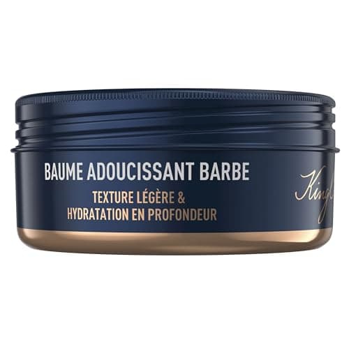 Gillette King C. Men's Beard Balm, Nutritious Cocoa Butter, Argan Oil & Shea Butter, Moisturizes & Revitalizes, Shaving Kit Accessory For Men - Image 4