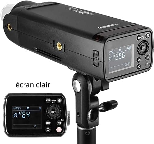 Godox AD200 Pro Protable GN60 Handheld Flash 200W TTL Wireless 2.4G 1/8000 HSS, 500 Full Power Flashes, 0.01-1.8s Recycling, for Nikon/Sony/Canon/Olympus/Panasonic/Fujifil/Pentax Cameras - Image 5