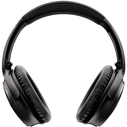 Supra-Aural Bose QuietComfort 35 II Wireless Bluetooth Headphones with Built-in Microphone for Voice Control via Alexa, Black - Image 8