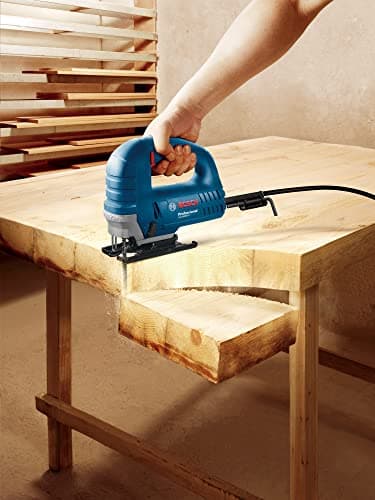 Bosch Professional jigsaw GST 8000 E (with 1 saw blade T144 D, splinter bar) - Image 5