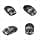 HENGBIRD Logitech G Pro X Superlight 2 Mouse Grip Tape - Ultra-Thin Anti-Sweat Sticker - 2 Sets Black & Black-Gold, Gaming Accessories for Logitech G Pro Superlight 1/2 - Image 4