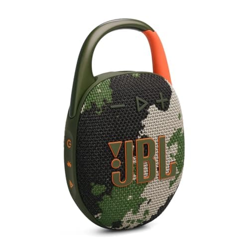 JBL Clip 5, ultra-portable Bluetooth speaker, built-in carabiner, JBL Pro, powerful bass, 12 hours of battery life, Playtime Boost function, IP67 water and dust resistant, camouflage design - Image 7