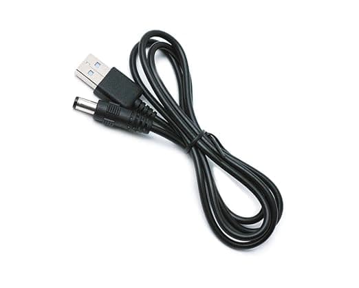 USB Charging Cable Compatible with Philips Hue Go 798835 800136 Color Smart LED / (1m) / (22AWG) 5V 2A / Black