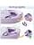 Carrying Case Compatible with Apple Airpods Max Earbuds, EVA Hard Case for Travel and Outdoor Earphone Storage (Purple) - Image 5