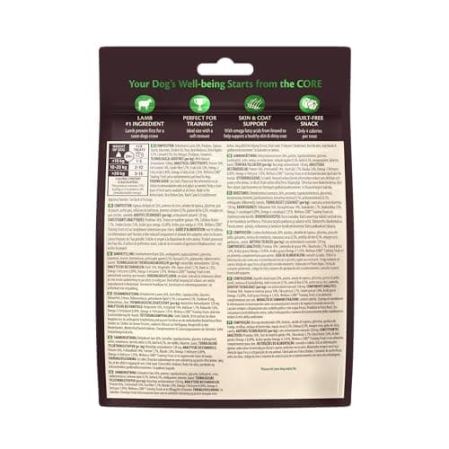 Wellness CORE Training Treats 170 g, Lamb/Apples - Grain Free, Natural, Hypoallergenic, High Protein, High Meat, Perfect for Learning - Image 4