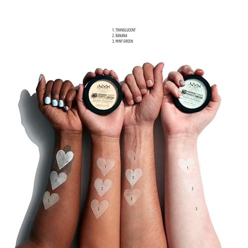 NYX Professional Makeup Poudre de Finition Compacte Perfectrice de Teint High Definition, Finit Mat, Contrôle de la Brillance, Teinte : Translucide - Image 5