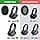 Sony WH-H900N Ear Pads Compatible with Sony MDR-100ABN Headphones Soft Memory Foam Protein Leather - Image 5