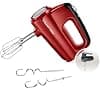 Russell Hobbs Beater [Easy & Powerful] Desire Red (5 speeds+turbo function, 2 whisks and mixer hooks dishwasher-safe, eject button, vertical storage position) 24670-56 - Image 2