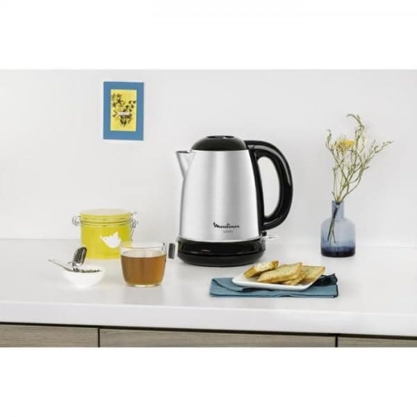 Moulinex BY540D10 Subito Electric Kettle Stainless Steel Black 1.7L 2400W - Image 4