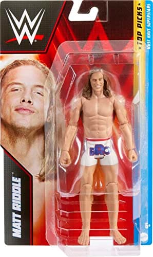 Mattel WWE Matt Riddle Top Picks Collectible Action Figure with 10 Points of Joint and Realistic Detail, 6-Inch - Image 6
