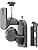 goobay 49393 Universal Speaker Wall Mount, Swivel/Tilt for Speakers up to 3.5 kg/Sonos One, Bose, Echo Dot 4, Homepod Mini/Black - Image 5