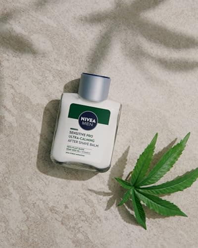 NIVEA MEN Sensitive Pro Soothing Aftershave Lotion for Men with Hemp Seed Oil & Vitamin E, 100 ml - Image 3